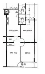 Blk 907 TAMPINES PALMSVILLE (Tampines), HDB 3 Rooms #618944131